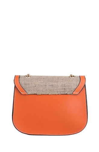 Orange Schultertasche 408-430