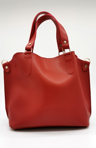 Rot Schultertasche 3546-40