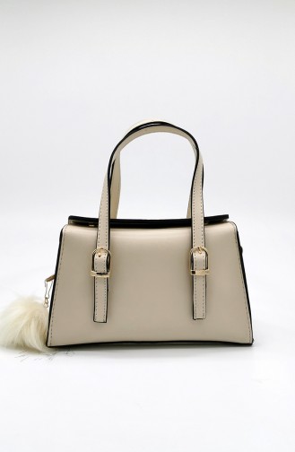 Beige Shoulder Bags 3109-05