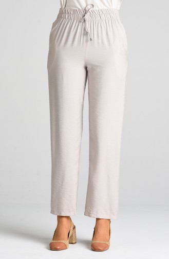 Aerobin Fabric Pocket Trousers 0151a-05 Stone 0151A-05