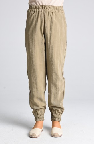 Pants with waist Elastic Pockets 3189-04 Mink 3189-04