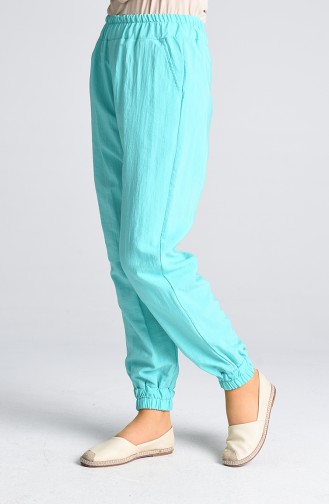 Pantalon Vert menthe 3189-11