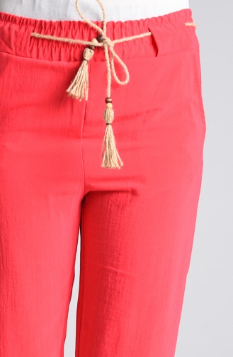 Fancy Belt Pants 3190-01 Coral 3190-01