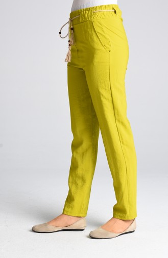 Pantalon Vert Clair 3190-08