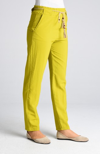 Pantalon Vert Clair 3190-08