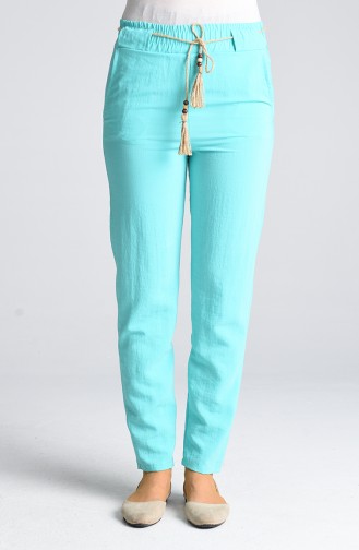 Pantalon Vert menthe 3190-11