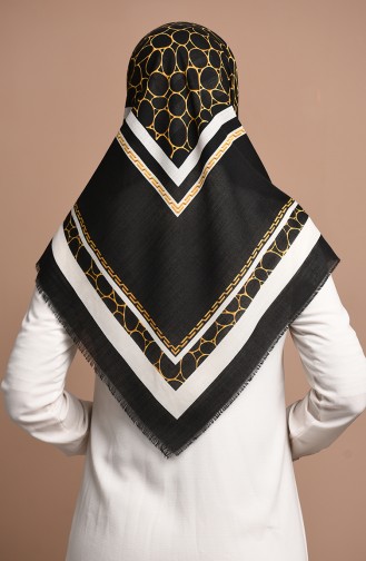 Echarpe Noir 2489-05