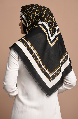 Echarpe Noir 2489-05