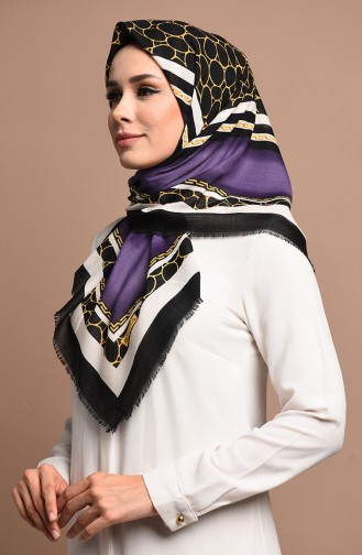 Purple Scarf 2489-10