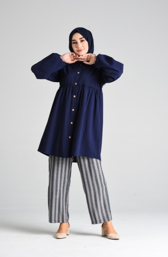 Navy Blue Tunics 1399-03