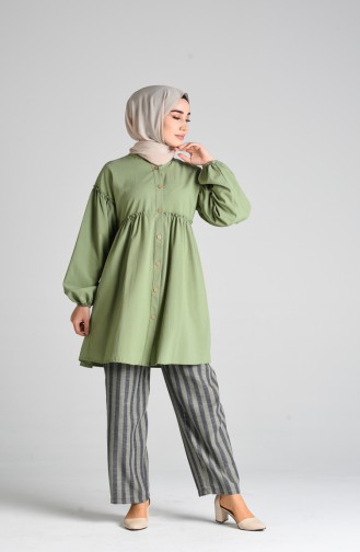 Nefti Yeşil Tuniek 1399-07