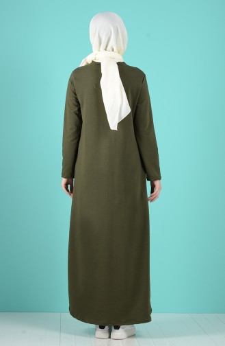 Khaki Abaya 5004-03