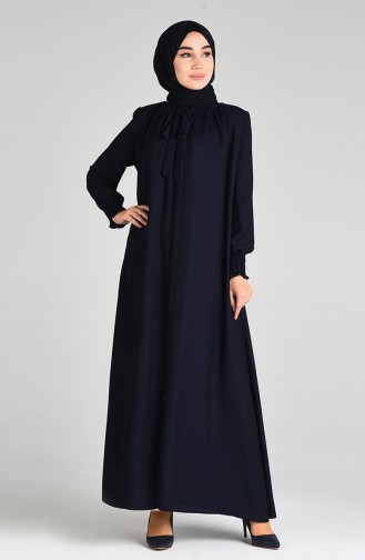 Dunkelblau Abayas 1021-01