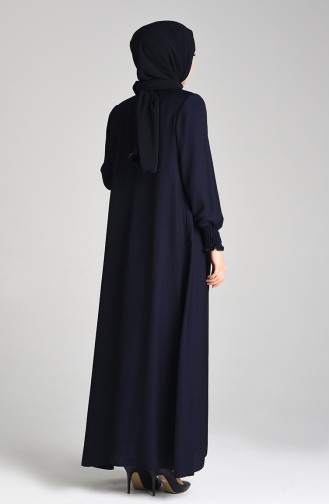 Dunkelblau Abayas 1021-01