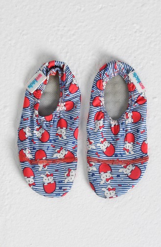 Blue Pool And Beach Shoes 1000-06