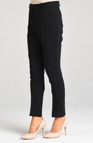 Classic Trousers with Pockets 5005-03 Black 5005-03