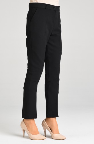 Classic Trousers with Pockets 5005-03 Black 5005-03