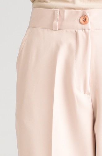 Classic Trousers with Pockets 5005-04 Beige 5005-04