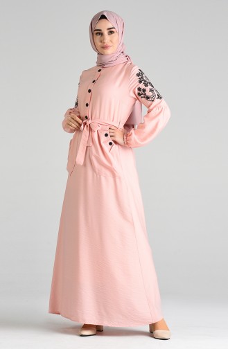 Robe Hijab Rose 8066-04