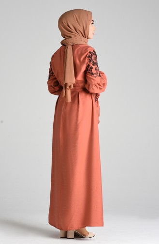 Tabak Hijab Kleider 8066-05