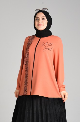 Blouse Saumon 0294-05