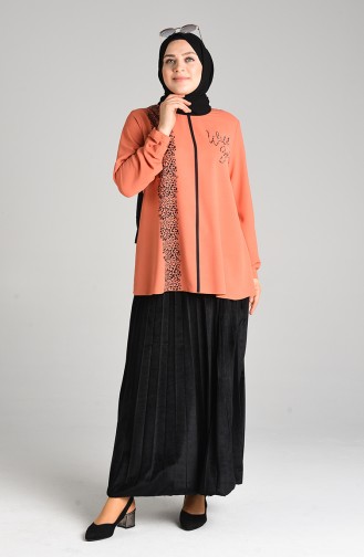 Blouse Saumon 0294-05