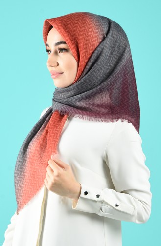 Brick Red Scarf 2505-04