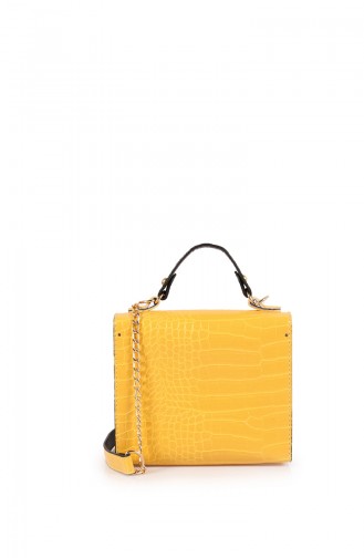 Sac D`épaule Jaune 203Z-06