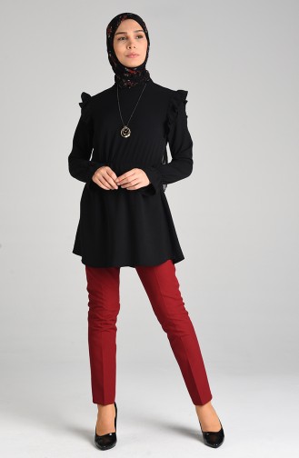 Claret red Broek 5005-01