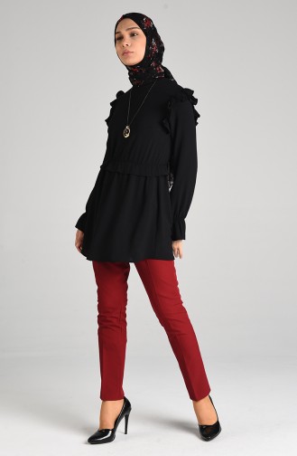 Claret red Broek 5005-01