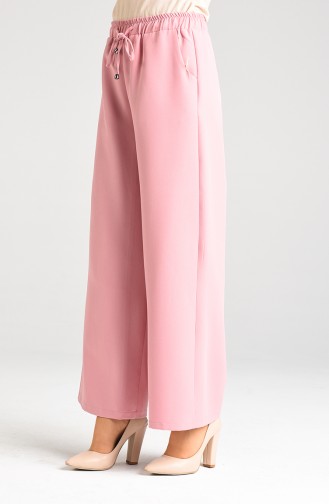 Baggy Trousers with Pockets 1522-05 Dried Rose 1522-05