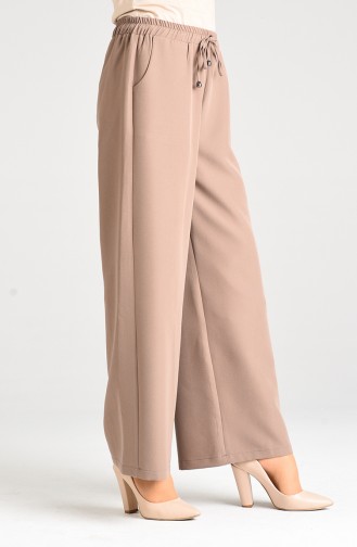 Baggy Trousers with Pockets 1522-06 Mink 1522-05
