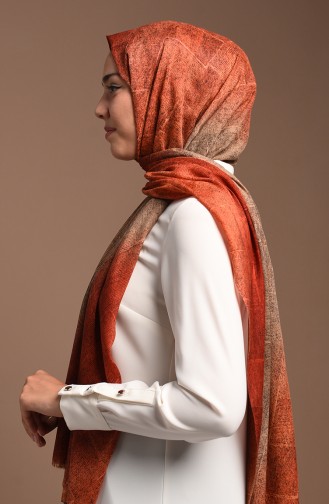Orange Sjaal 2500-05