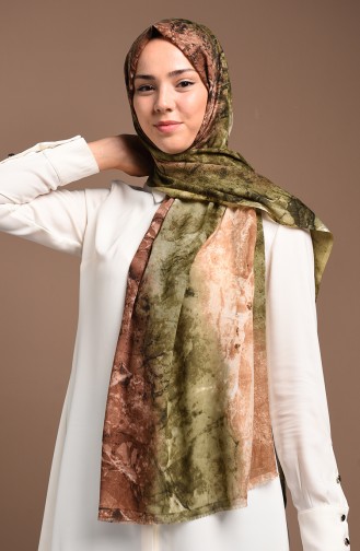 Khaki Shawl 2510-14