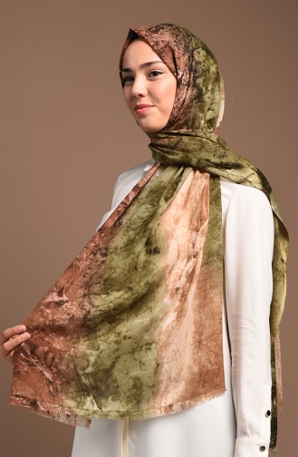 Khaki Shawl 2510-14