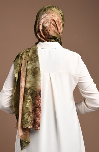 Khaki Shawl 2510-14