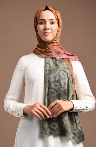 Milk Coffee Shawl 2511-14