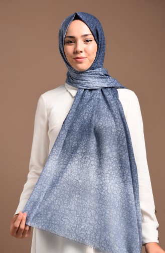 Indigo Shawl 2512-03