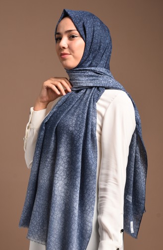 Indigo Shawl 2512-03