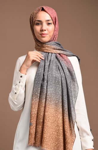 Dusty Rose Shawl 2512-09