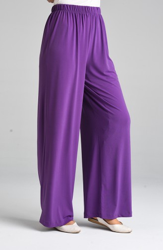 Elastic waist Sandy Pants 2200-07 Light Purple 2200-07
