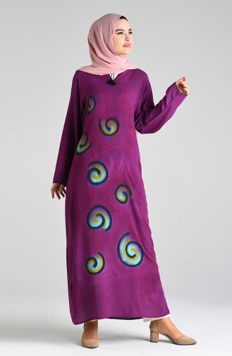 Robe Hijab Plum 32205-02