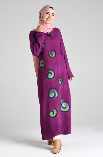 Robe Hijab Plum 32205-02