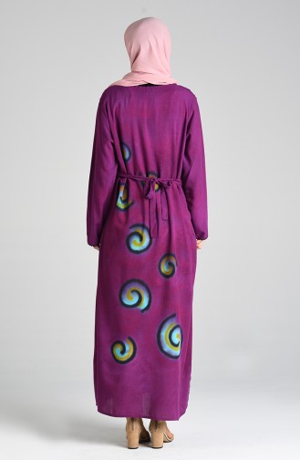 Robe Hijab Plum 32205-02