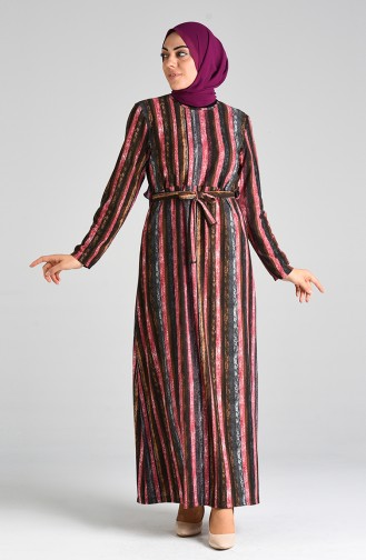 Robe Hijab Fushia 5709C-02