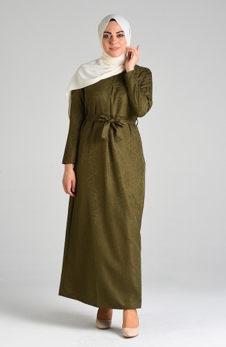 Robe Hijab Khaki 6473-01