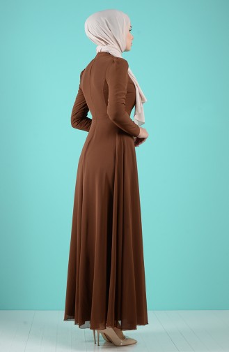 Judge Collar Dress 5240-02 Brown 5240-02