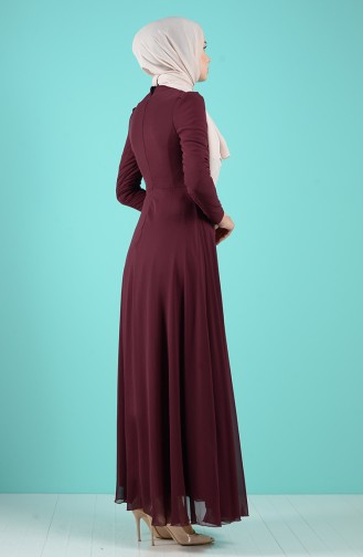 Zwetschge Hijab Kleider 5240-09