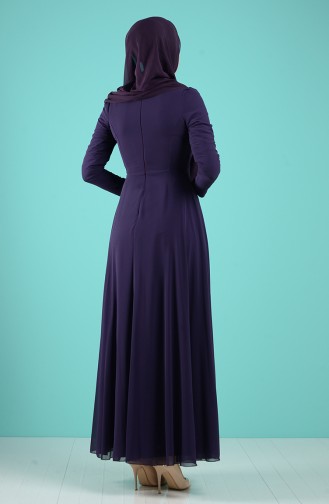 Judge Collar Dress 5240-13 Dark Purple 5240-13