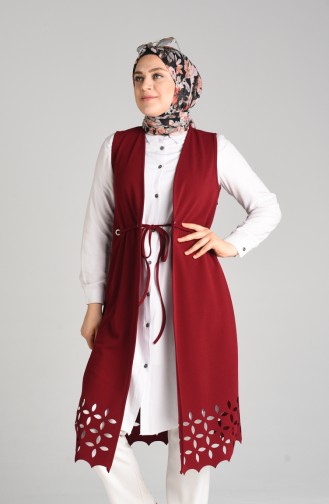 Claret Red Waistcoats 0130-01